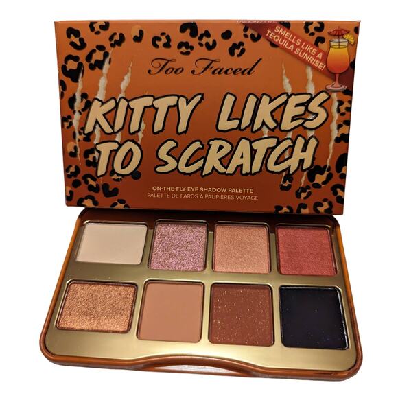 NIB Too Faced Kitty Likes to Scratch eyeshadow palette - Picture 1 of 3